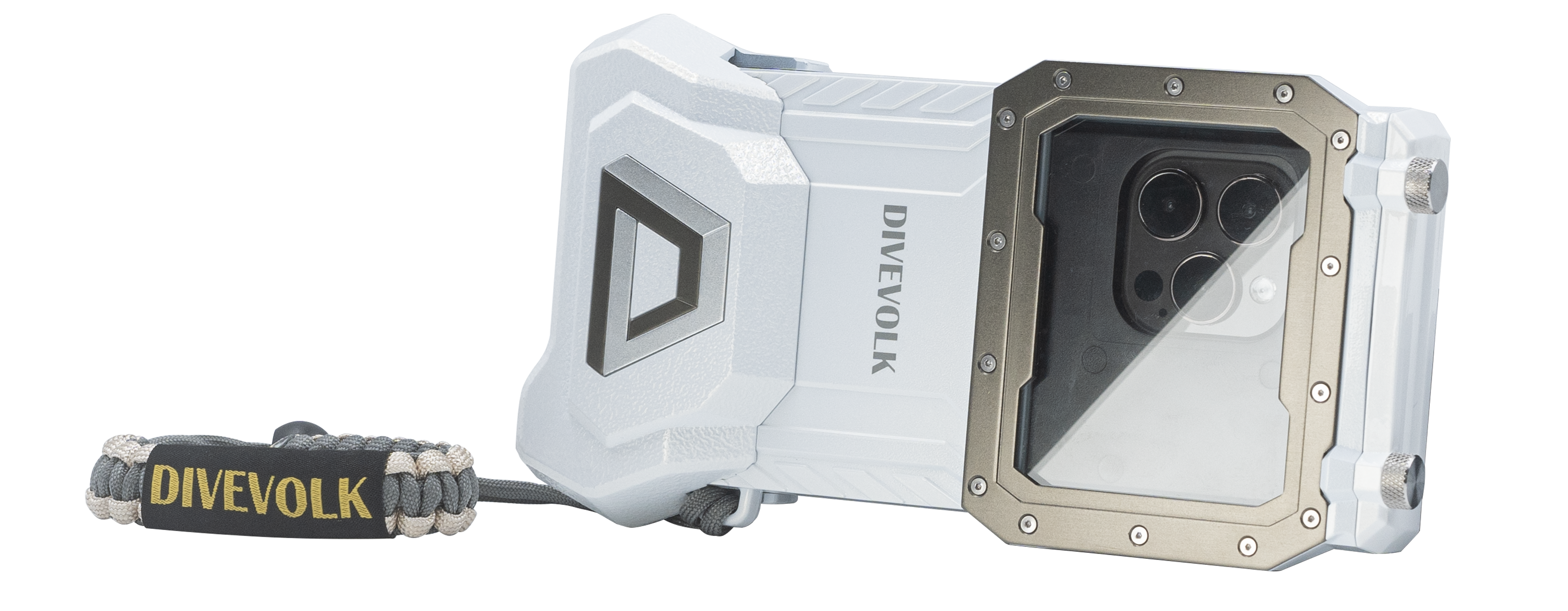 DIVEVOLK SeaTouch 4 MAX  Underwater Housing compatible to  iPhone and Android, Dive Housing, Waterproof Phone Case