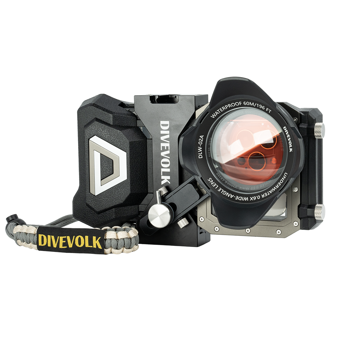 DiveVolk SeaTouch 4 Max underwater housing