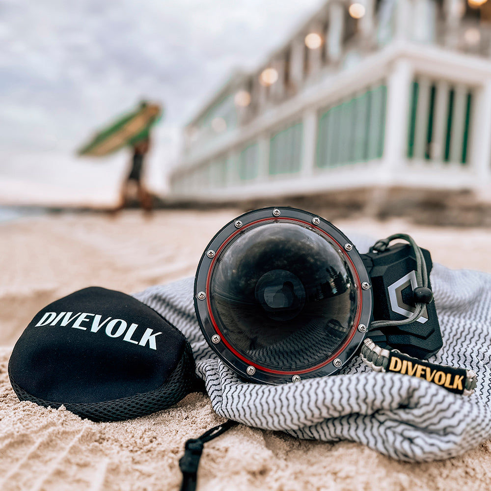 DIVEVOLK Dome Lens for SeaTouch 4 Max Underwater housing