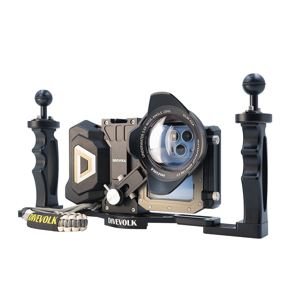 DIVEVOLK SeaTouch 4 Max underwater housing videography kit