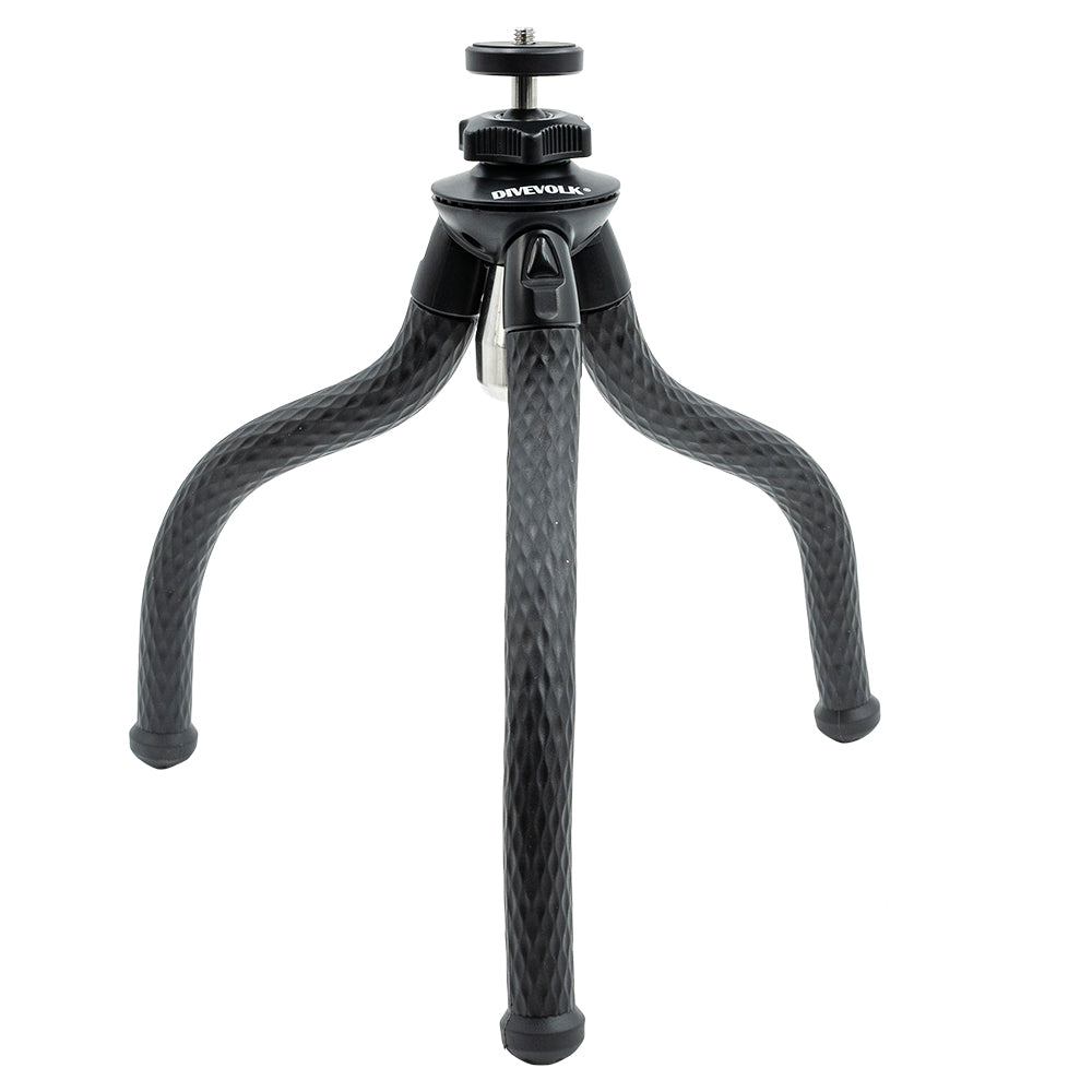 DiveVolk flexible tripod for underwater phone housing