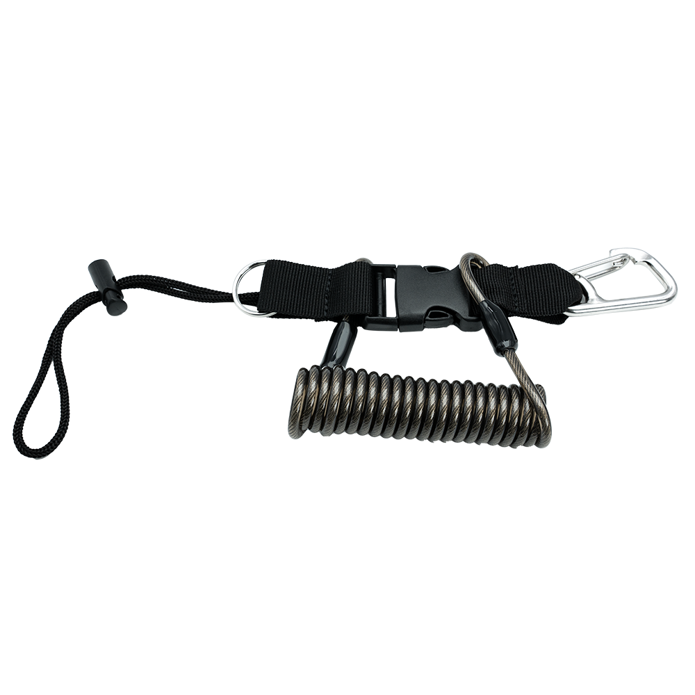 Diving Equipment Coil Lanyard for Seatouch 4 Max underwater housing, safeguard your underwater photography equipment