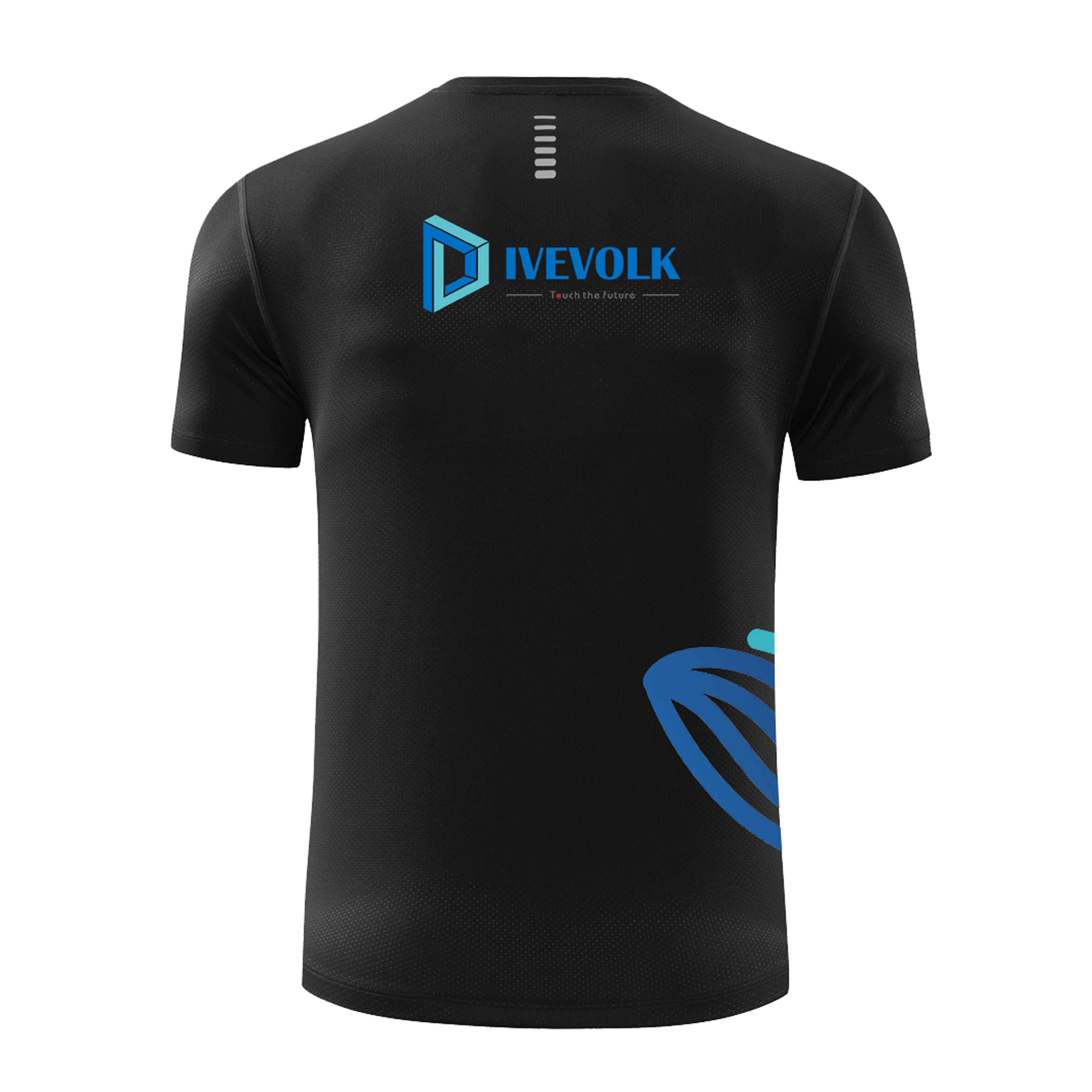 DIVEVOLK Men’s and Weman's Active Quick Dry Crew Neck T Shirts